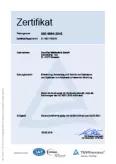 Zertifikat ISO 9001